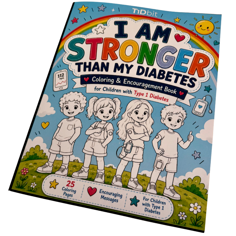 I Am Stronger Than My Diabetes — Coloring & Encouragement Book for Children with Type 1 Diabetes, Produktfoto